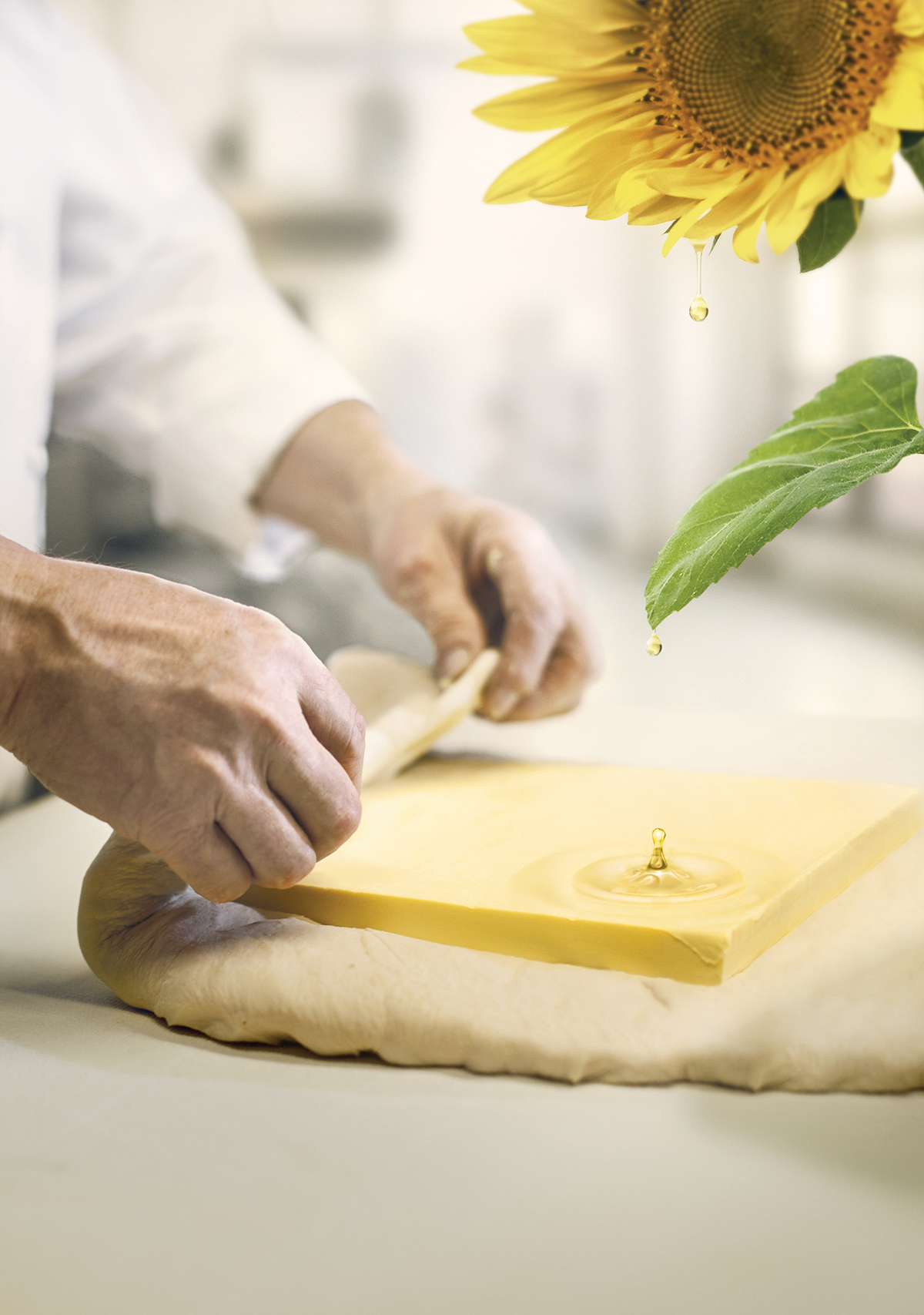 melange beurre margarine.