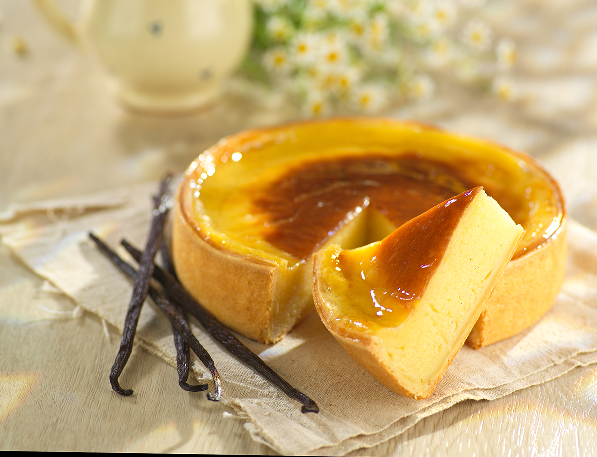 flan creme patissiere.