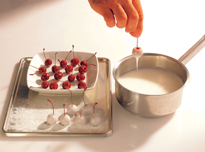 enrobage sucre cristallise confiserie fondant.