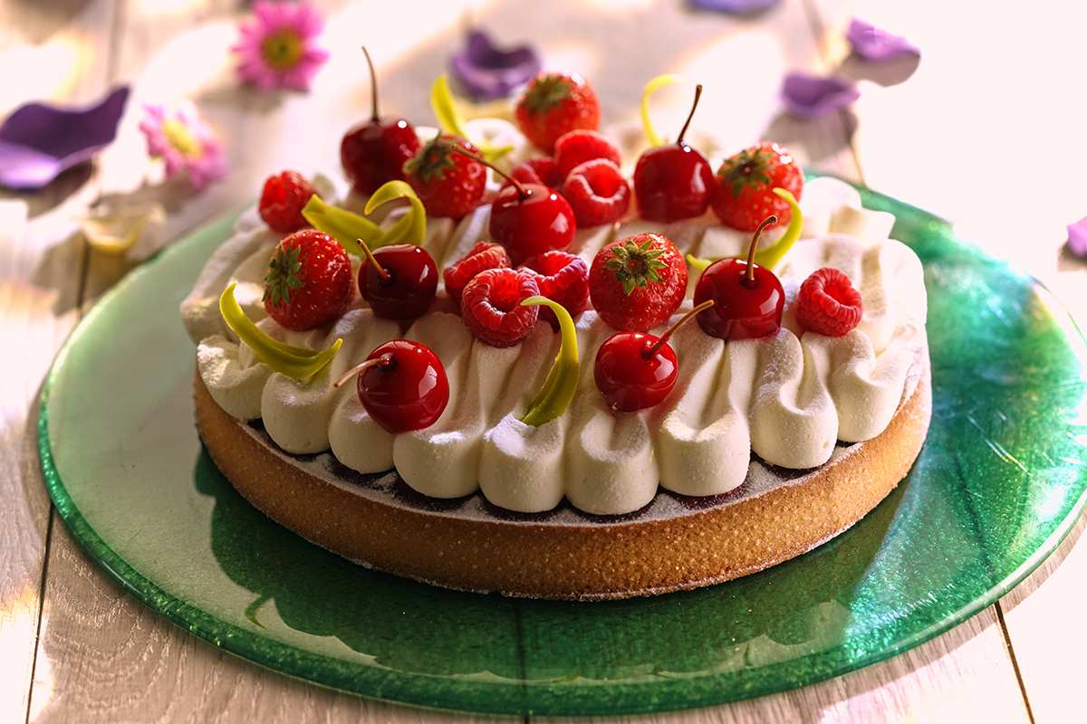 fruits garniture fourrage.