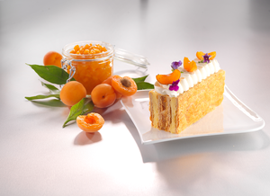 fruffi abricot fourrage millefeuille.