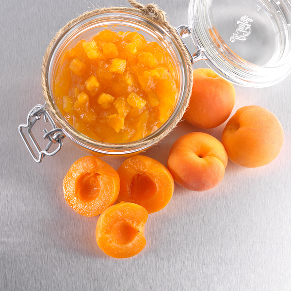 texture fruffi abricot.