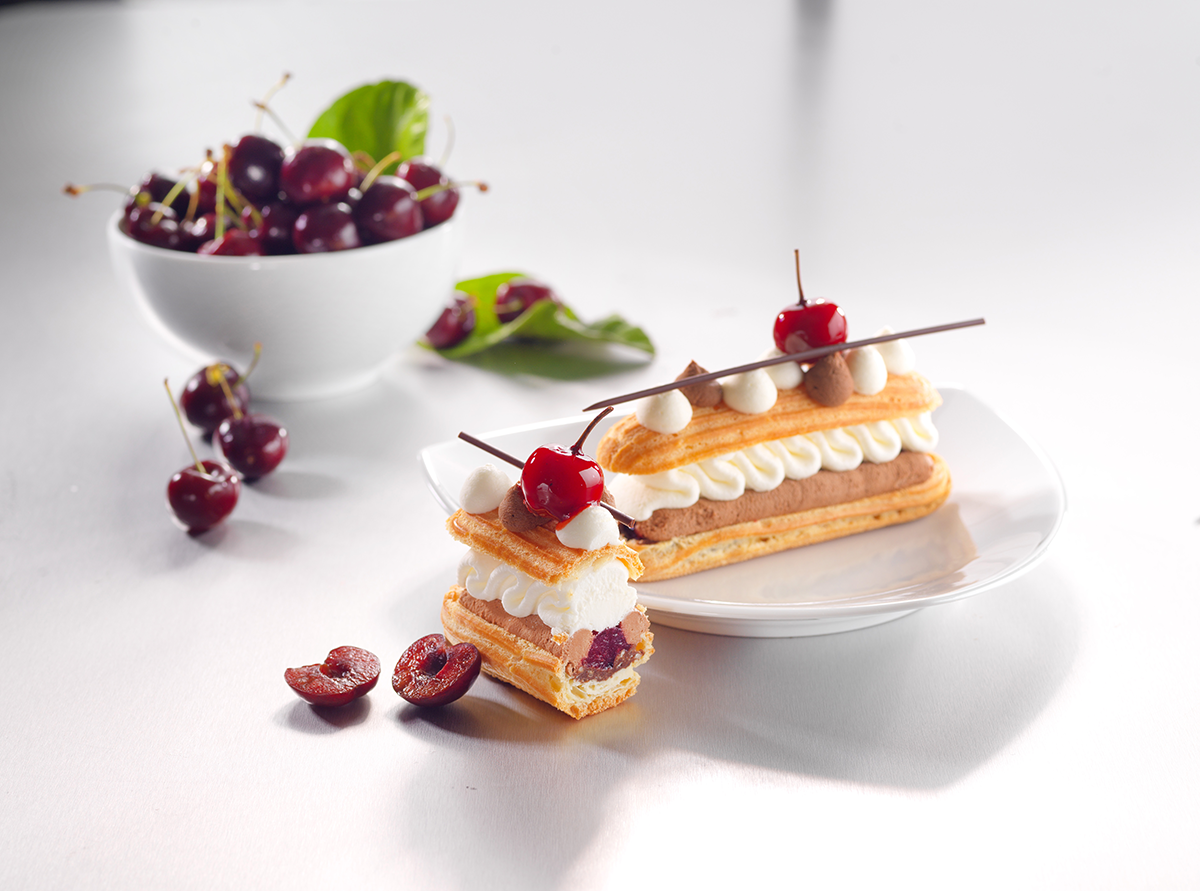 fruffi cerise eclair foret noire.