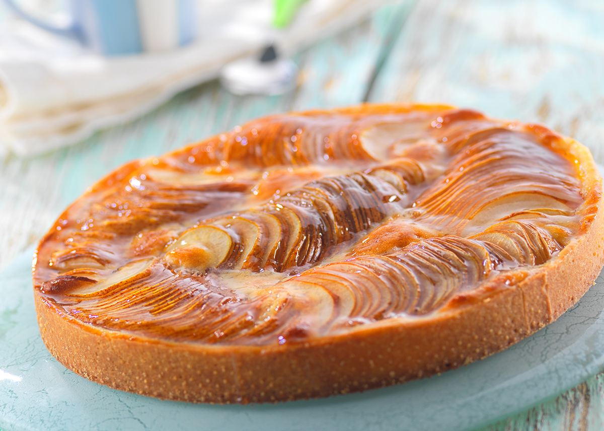 tarte pomme nappage neutre.