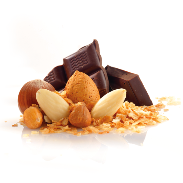 ingredients croquant chocolat noir.