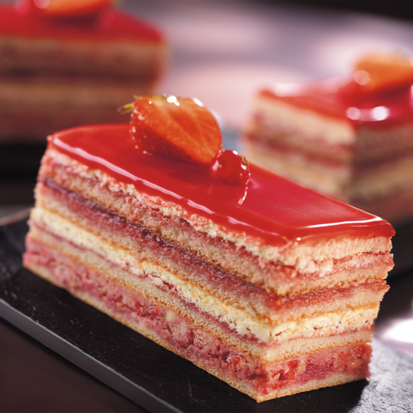 opera fruits rouges croustillant.