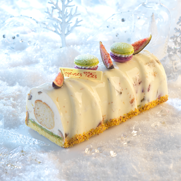 buche noel pistache anis.