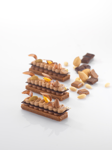 financier praline chocolat.