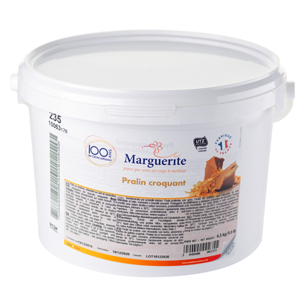seau pralin croquant marguerite 4 kg.