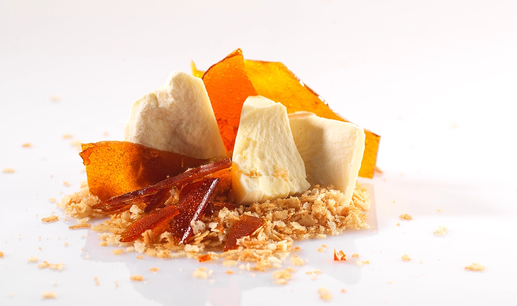 ingredients croustillant caramel.