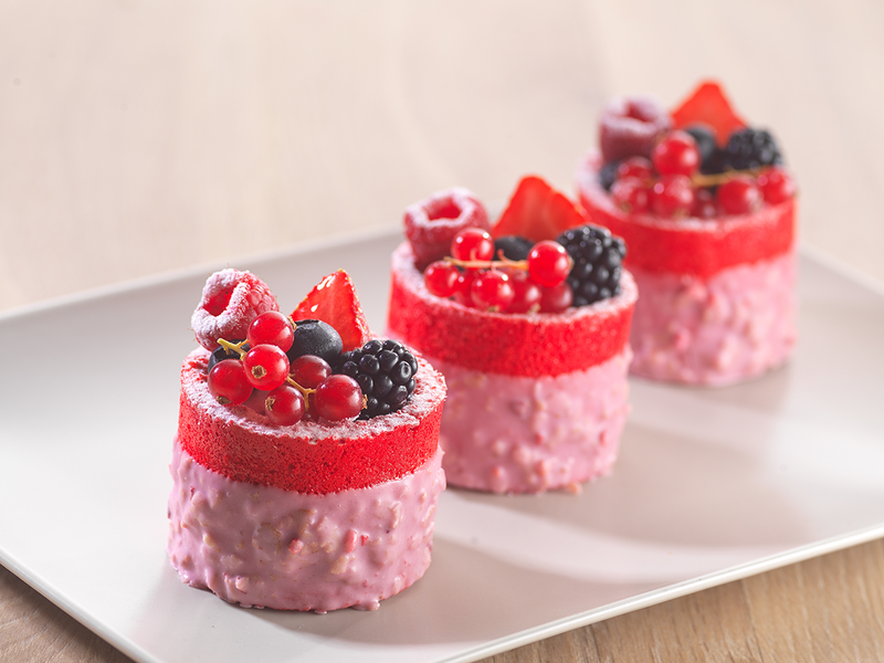 croustillant charlotte fruits rouges.