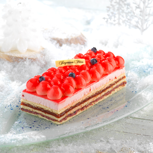 buche fraise menthe mousse 2.