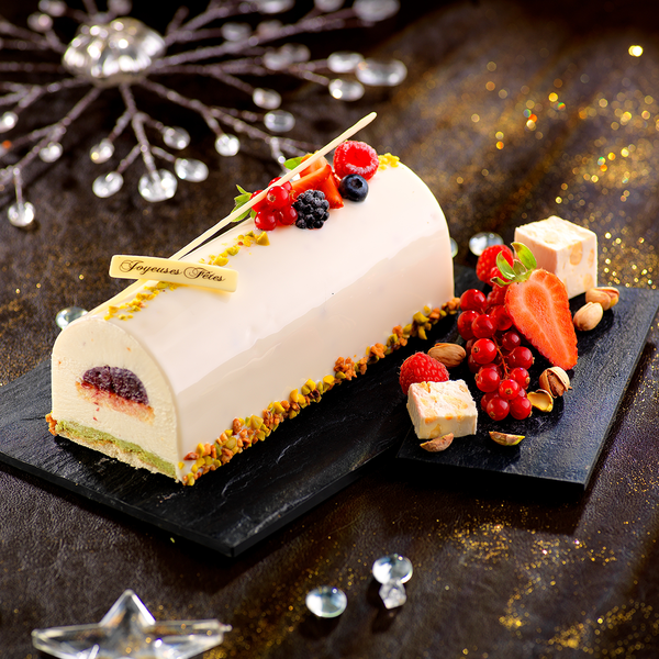 buche nougat fruits rouges 2.