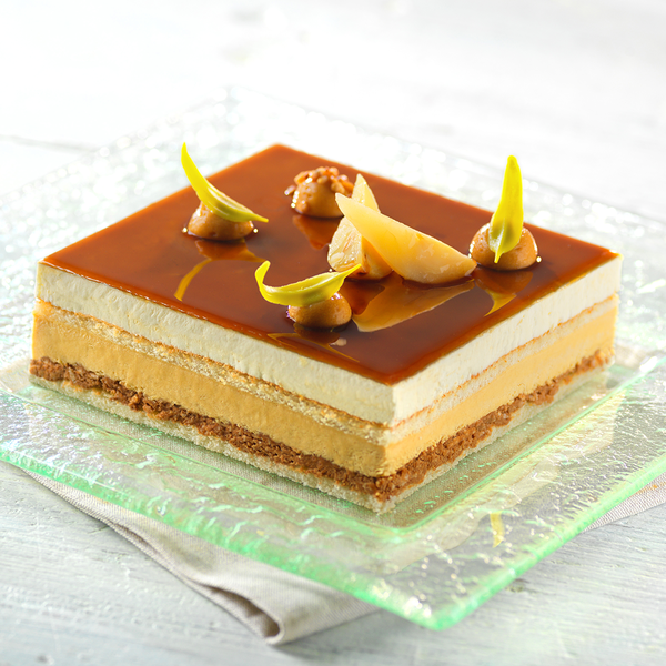 entremets cadre poire caramel 2.
