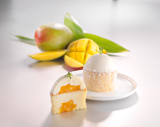 pastry cake mangue coco.