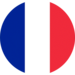 Logo aux couleurs du drapeau français – bleu - blanc - rouge – qui indique que le produit de la marque Catherine est fabriqué en France, dans les usines CSM Ingredients de Bischheim, en Alsace