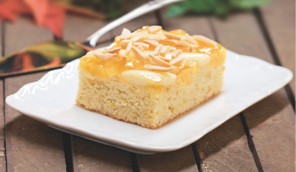 German yeast style cake